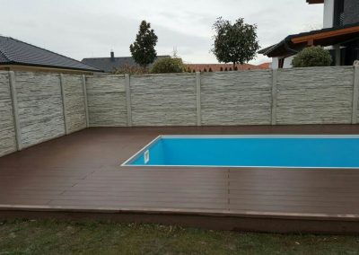 bazénová terasa